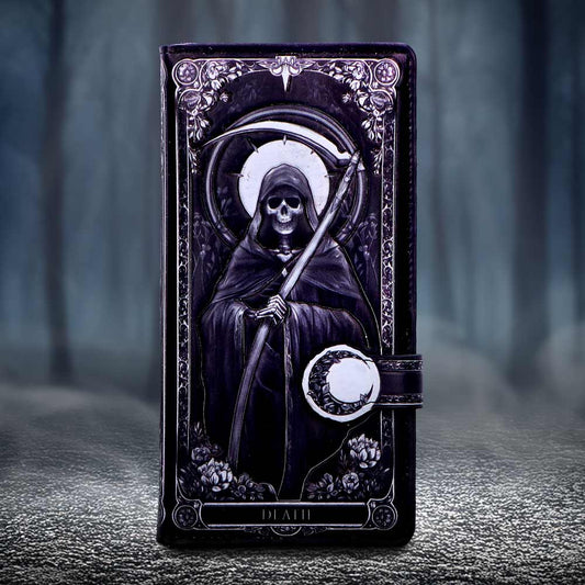 Totenkopf Gothic Geldbörse Skeleton Tarot