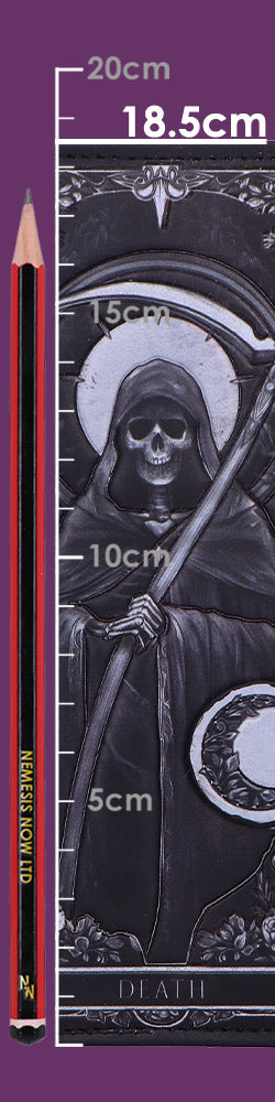 Totenkopf Gothic Geldbörse Skeleton Tarot