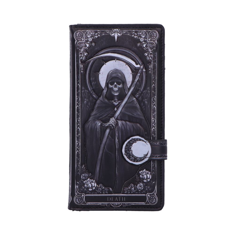 Totenkopf Gothic Geldbörse Skeleton Tarot