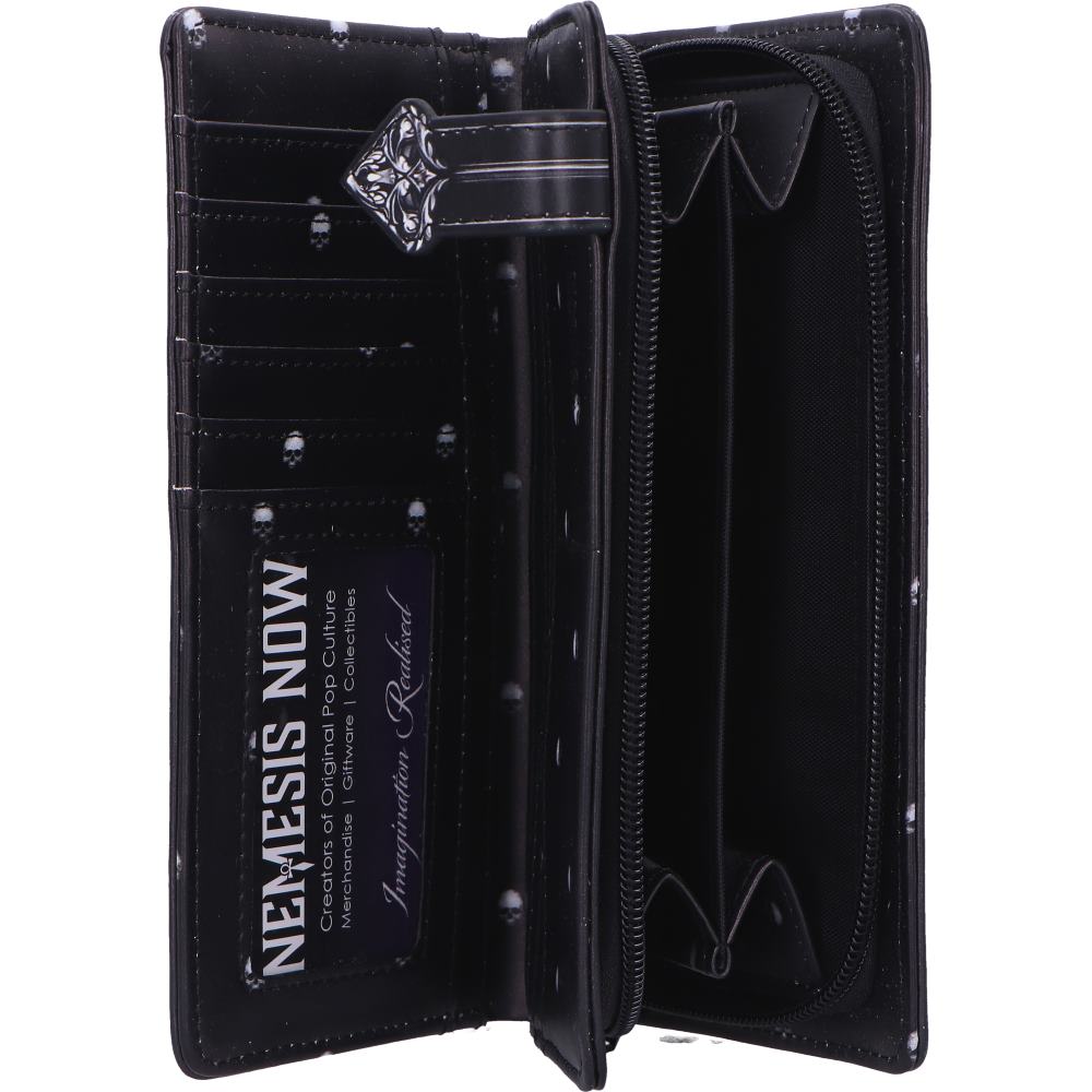 Mystische Totenkopf Geldbörse Baroque Skull