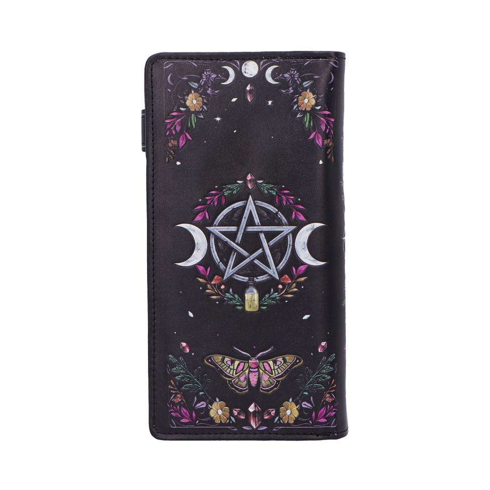 Mystische Gothic Geldbörse Book of Spells Witch