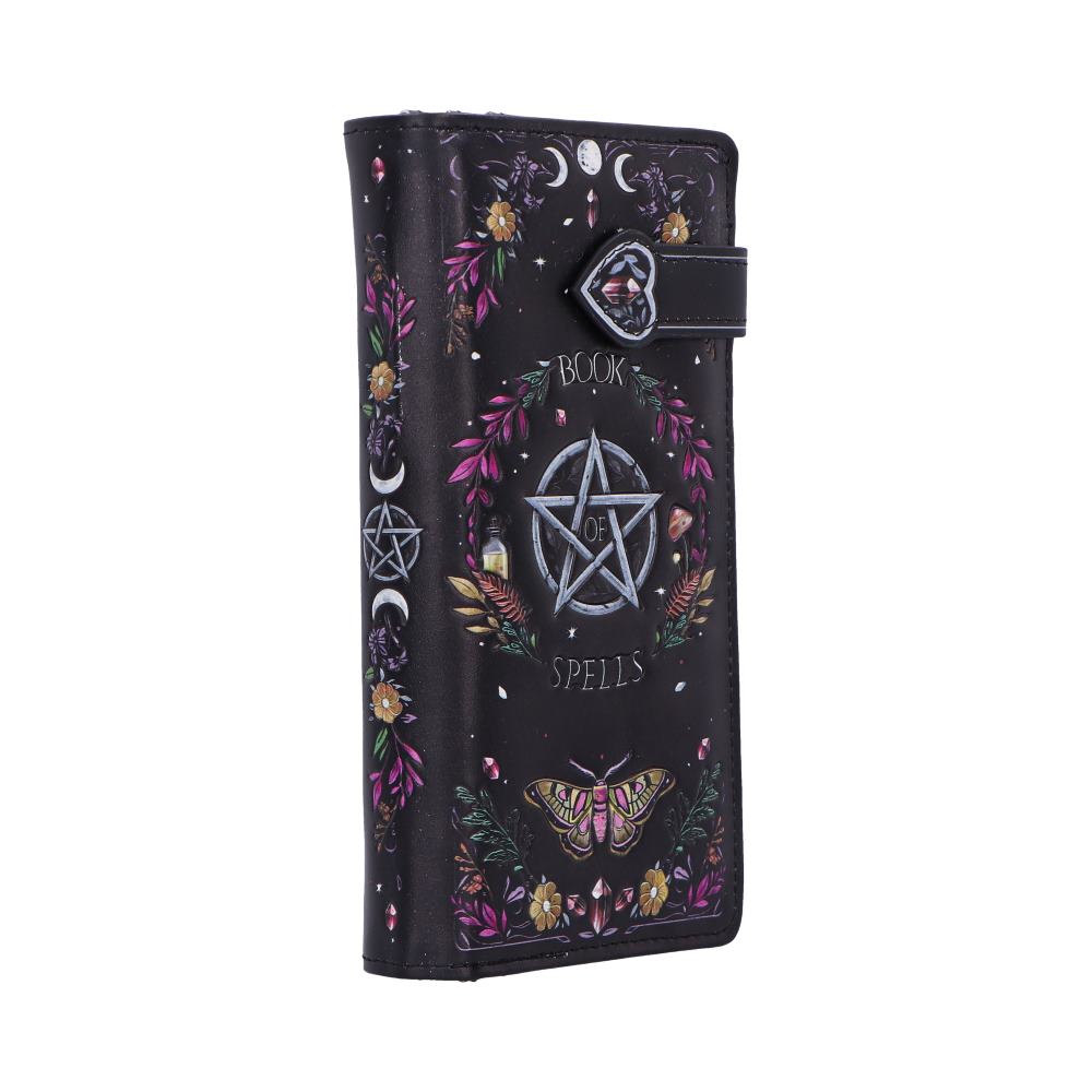 Mystische Gothic Geldbörse Book of Spells Witch