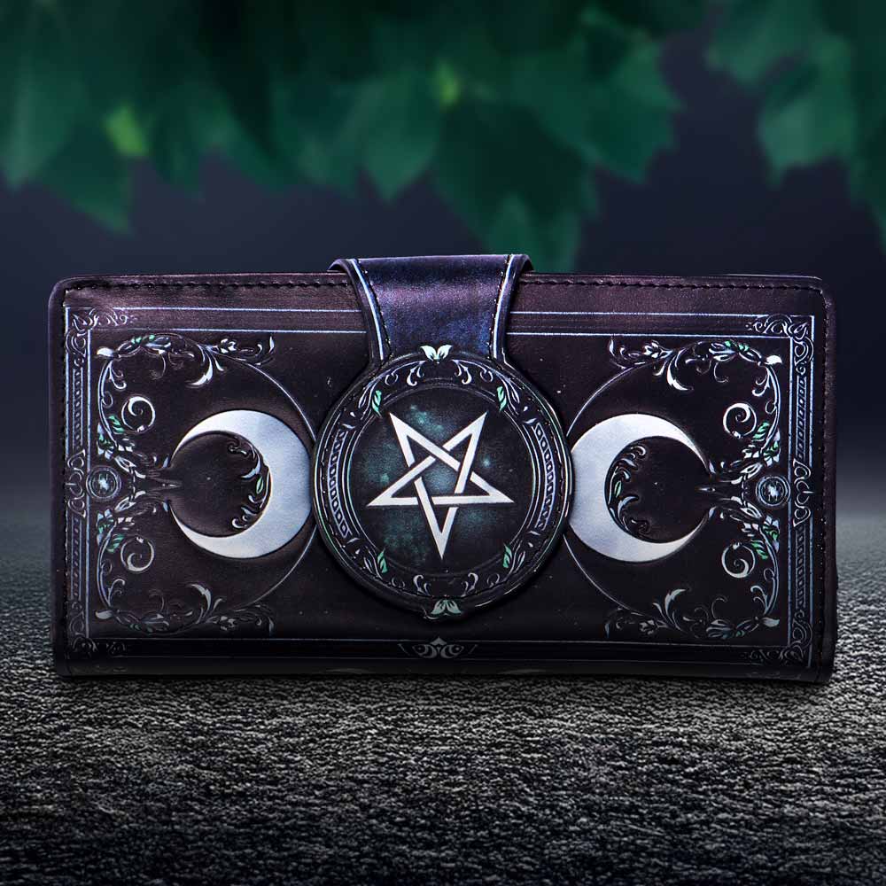 Fantasy Geldbörse Triple Moon Gothic Witch