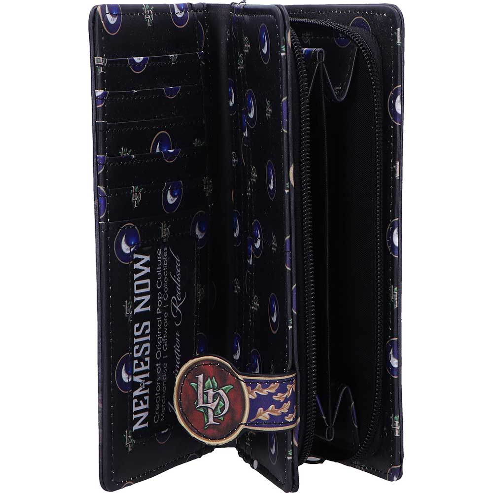 Geldbörse mit Fantasy Eulenmotiv " Guardian of Spells" Vintage Purse Witchy