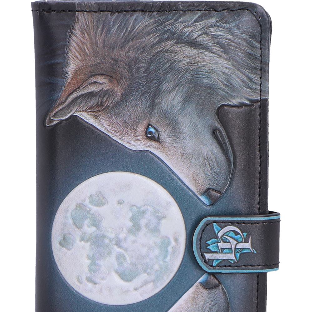Lisa Parker Geldbörse Wolf Gothic Etui "Lunar Gaze" 18,5 cm Mond