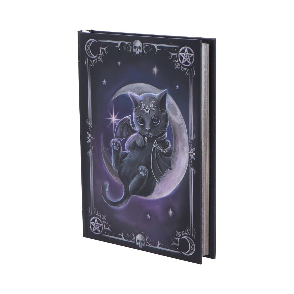 Cult Cuties Malpuss Journal – Gothic Notizbuch mit Mondmotiv