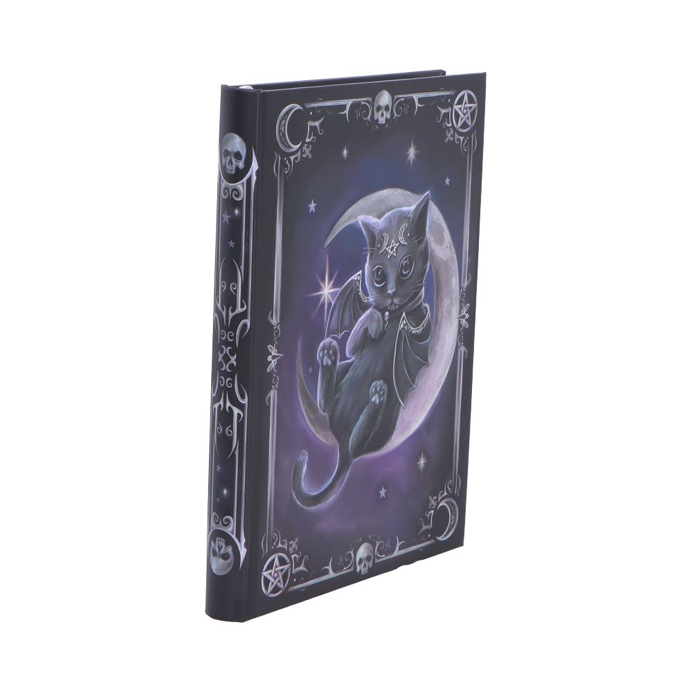 Cult Cuties Malpuss Journal – Gothic Notizbuch mit Mondmotiv