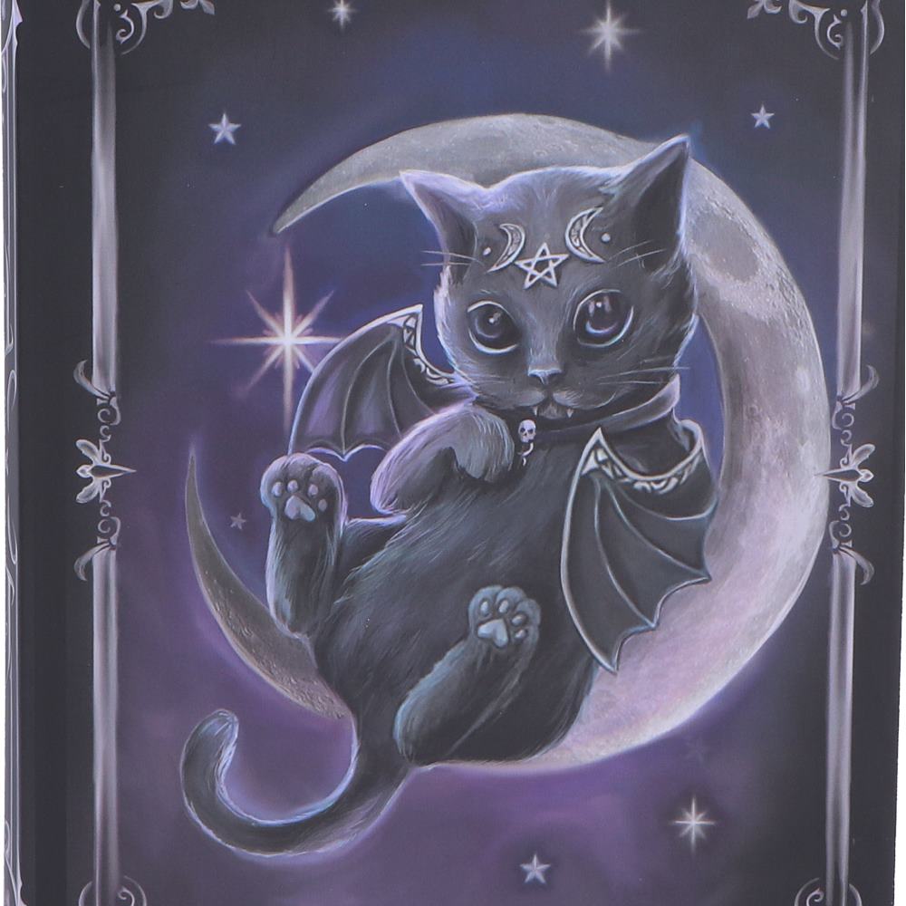 Cult Cuties Malpuss Journal – Gothic Notizbuch mit Mondmotiv