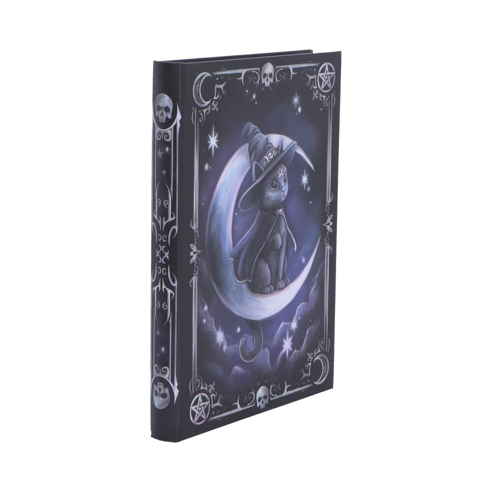 Cult Cuties Purrah Journal – Gothic A5-Notizbuch mit Mondmotiv