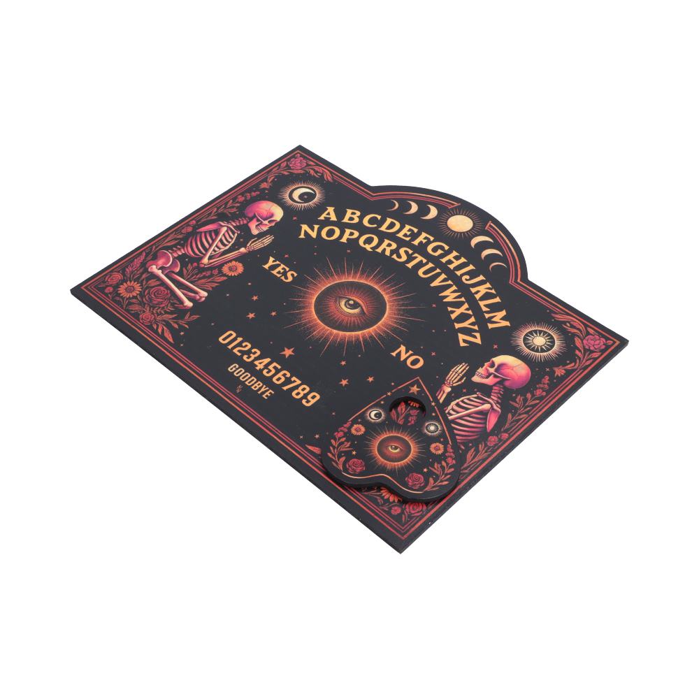 Spirit Board Bloom mit Planchette – Gothic 42 × 34 cm