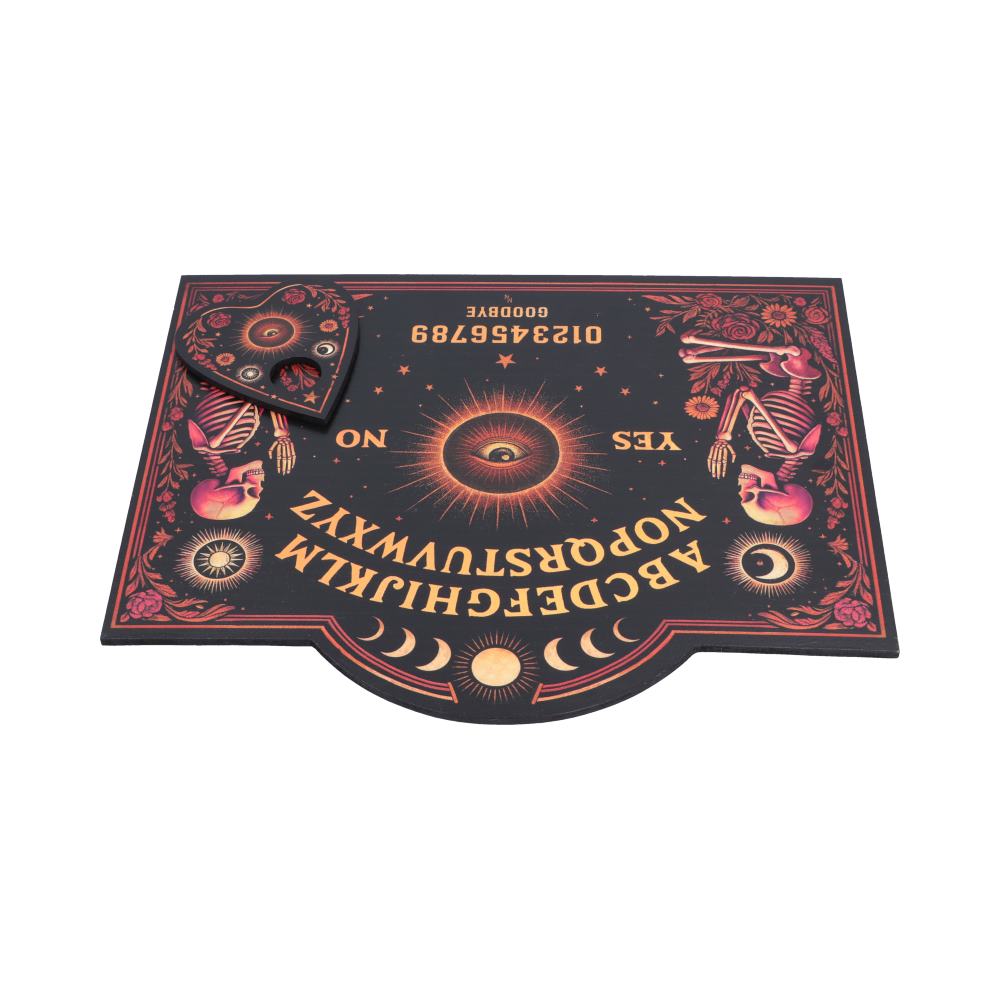 Spirit Board Bloom mit Planchette – Gothic 42 × 34 cm