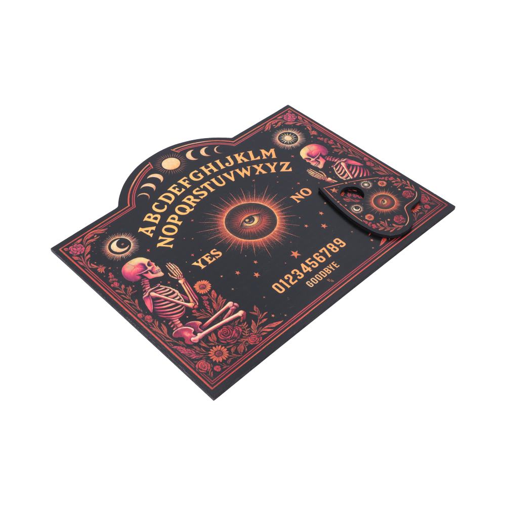 Spirit Board Bloom mit Planchette – Gothic 42 × 34 cm
