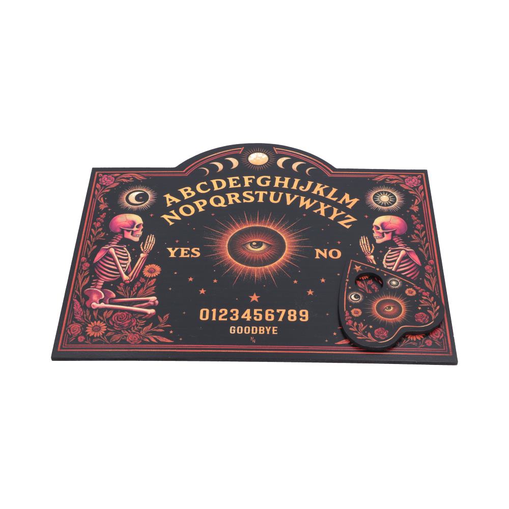 Spirit Board Bloom mit Planchette – Gothic 42 × 34 cm