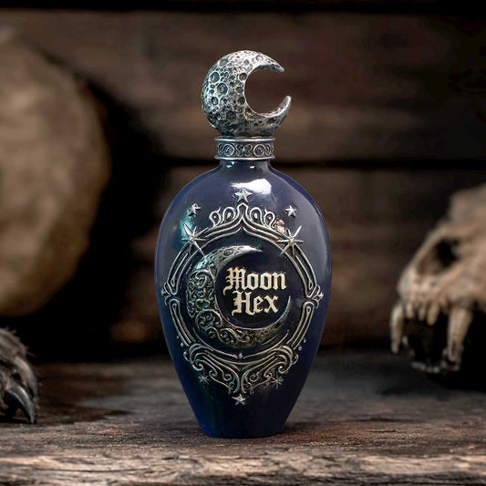 Moon Hex Bottle – Gothic Giftflasche Dekofigur 15,5 cm