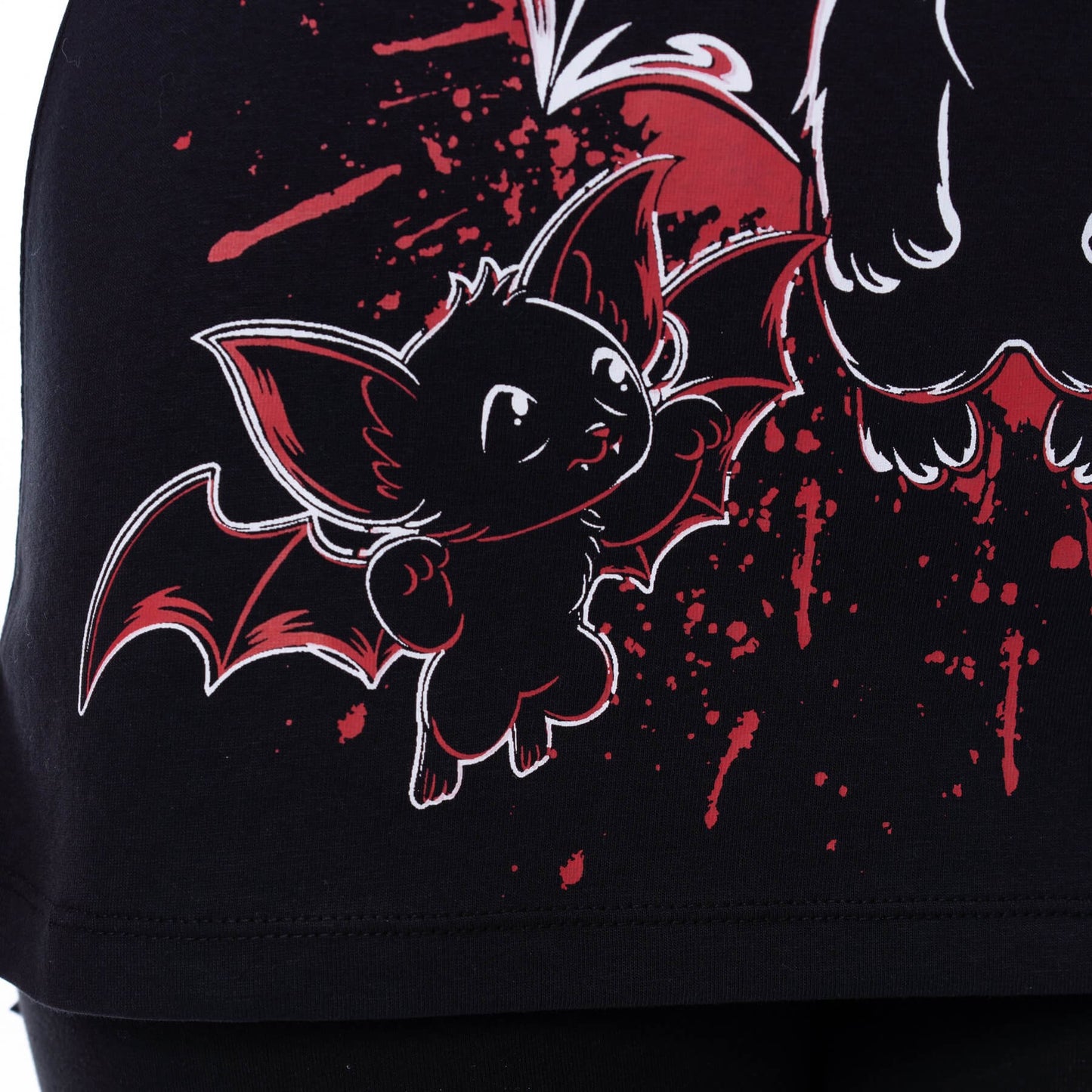 Anime-Gothic Top Fledermaus Baby Bats T-Shirt – Cupcake Cult