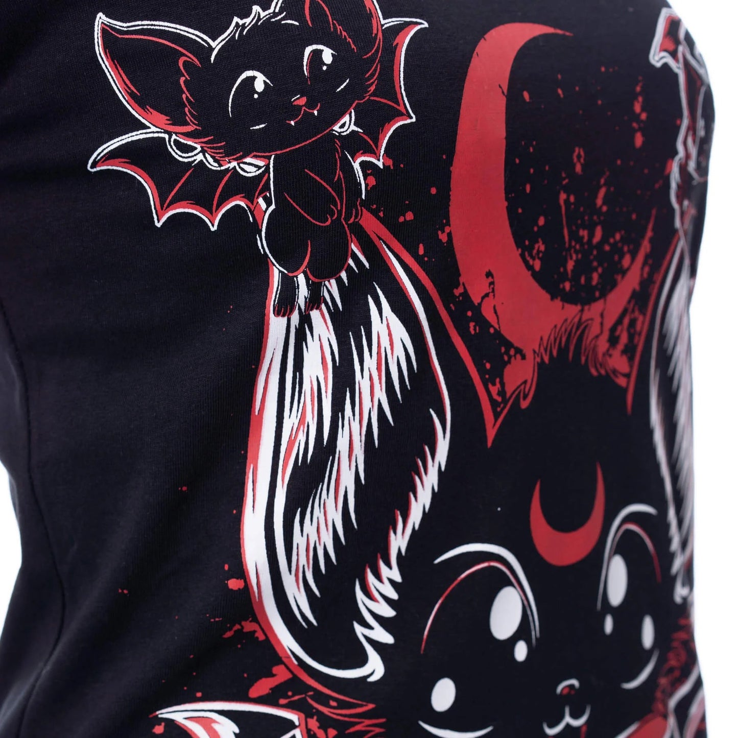 Anime-Gothic Top Fledermaus Baby Bats T-Shirt – Cupcake Cult
