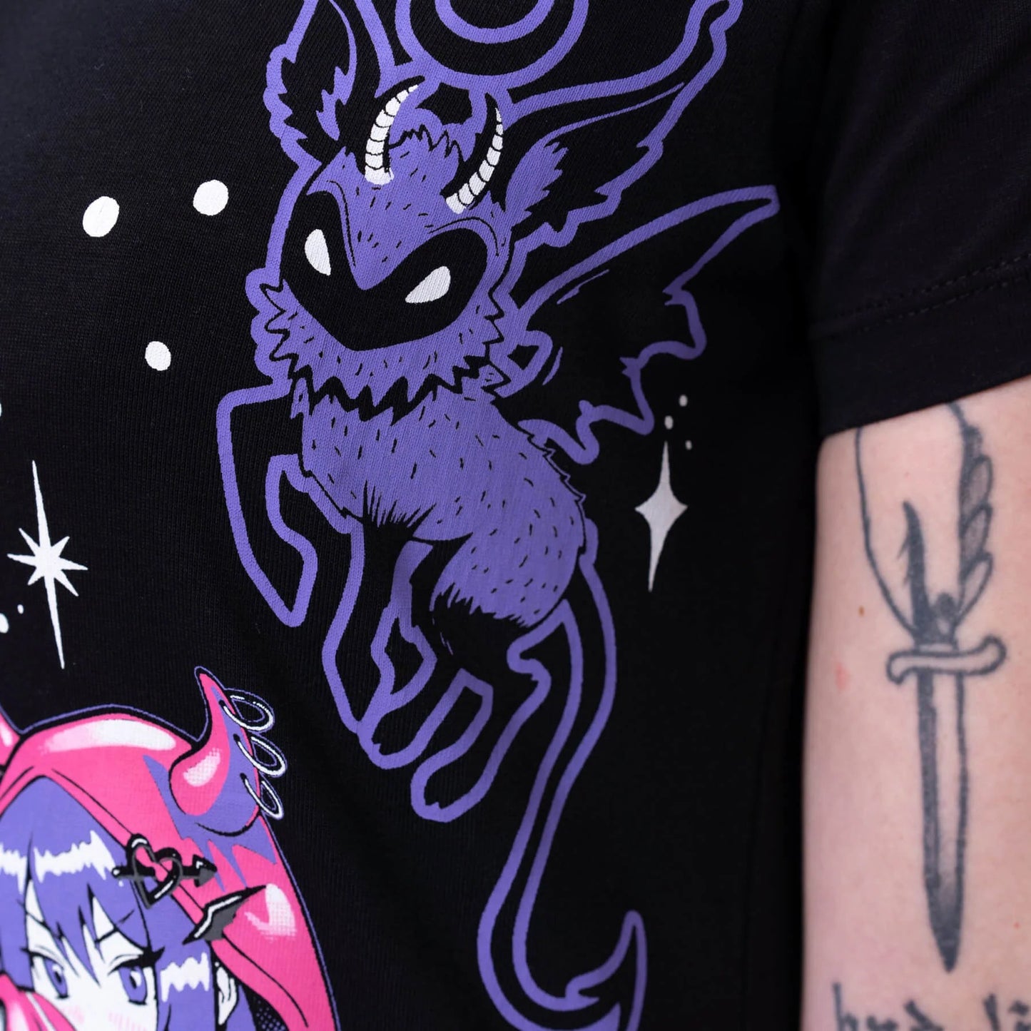 Cute Girl Anime Gothic Top "Bat Brat T-Shirt" – Cupcake Cult