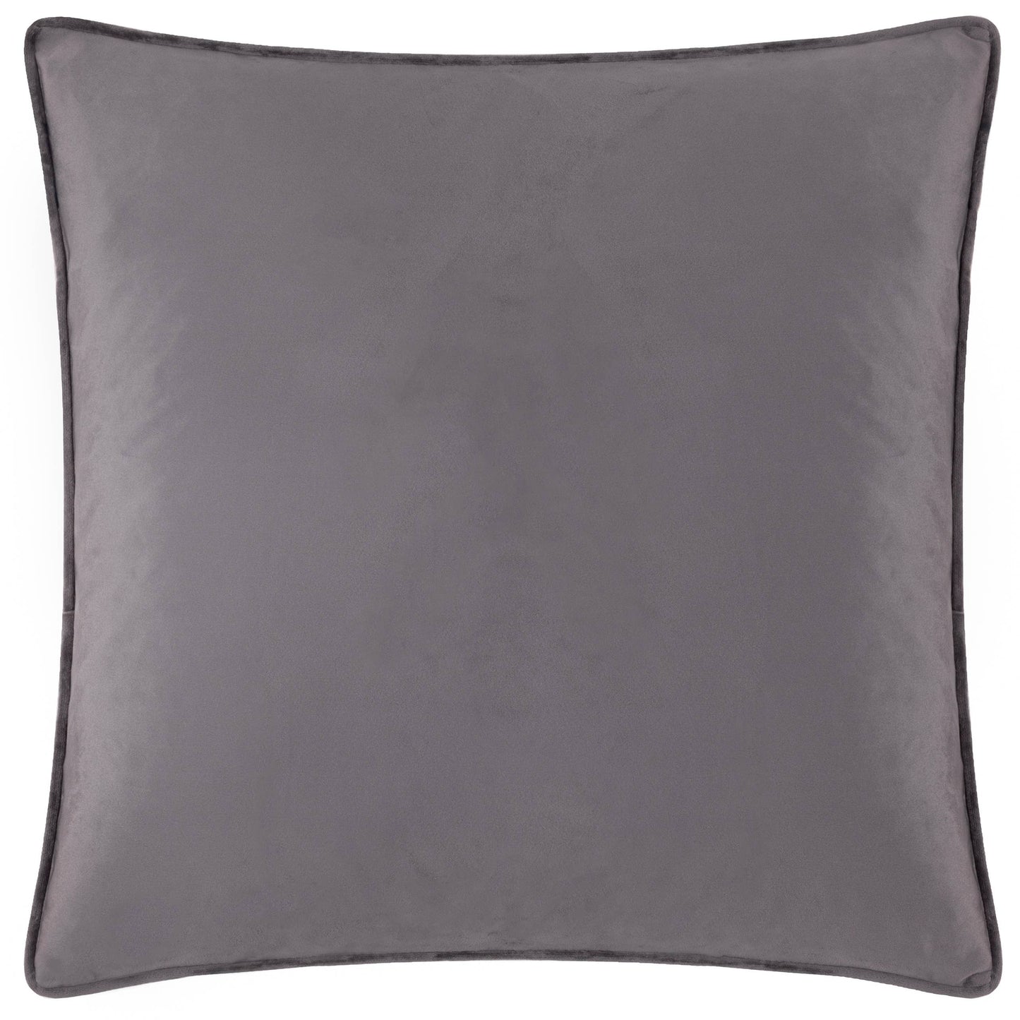 Romantisch Samt Reiher Dekokissen „Moonlit Flight“ – 45 x 45 cm mit Füllkissen