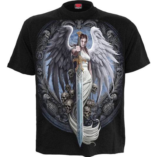 ANGEL SWORD - T-Shirt Schwarz von Spiral