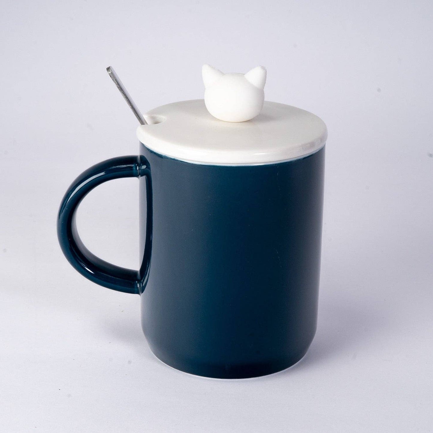 Urban Tokyo "Kitten Happy Moment" Tasse 415 ml Tasse mit Deckel & Löffel