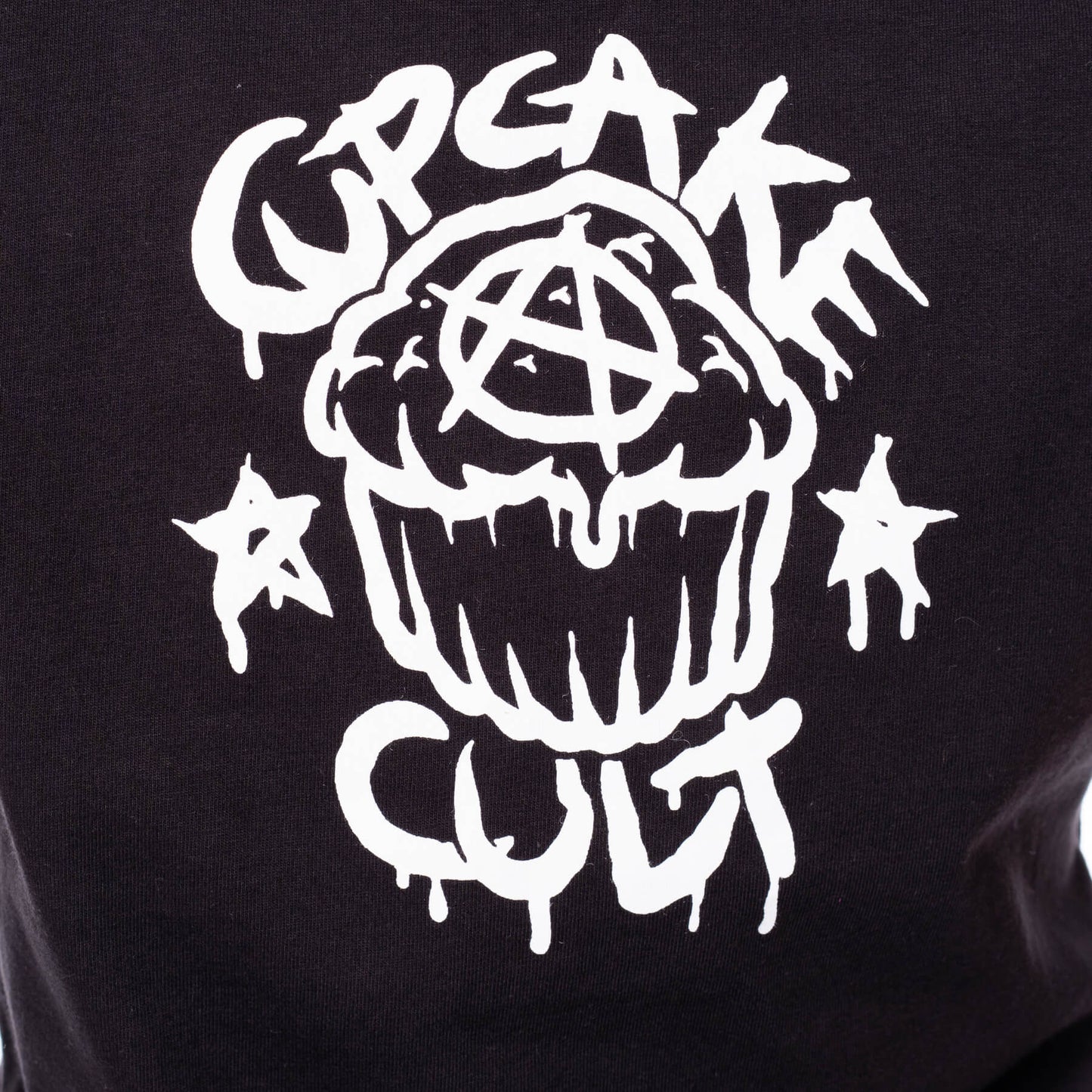 Black Meowgic T-Shirt – Detailansicht Logo hinten