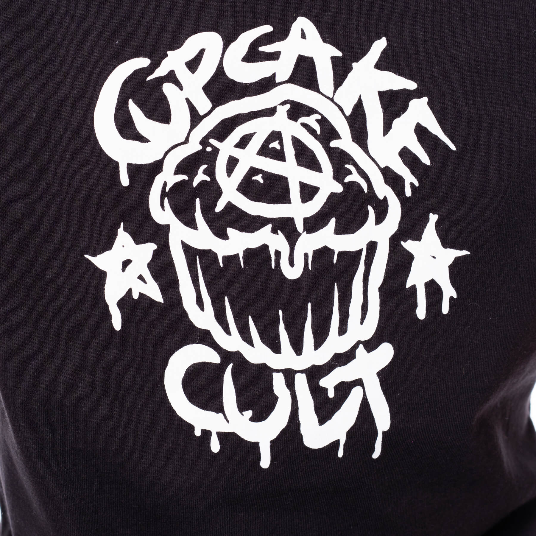 Black Meowgic T-Shirt – Detailansicht Logo hinten