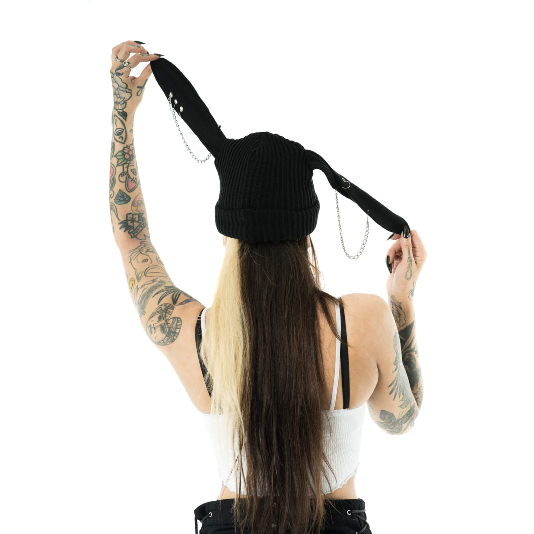 Bunny Hat – Model Rückansicht