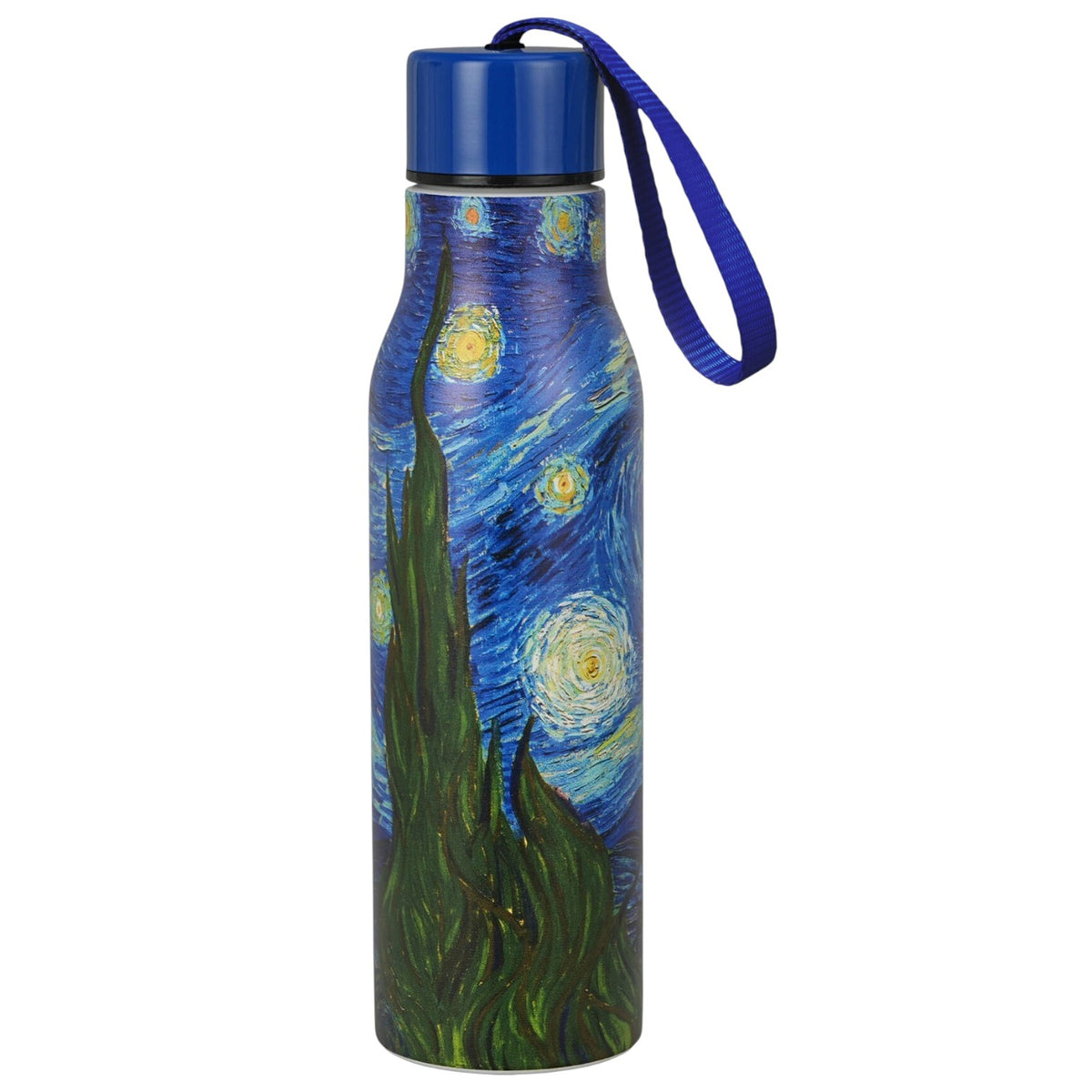 Thermosflasche „Sternennacht“ 500 ml, inspiriert von Van Gogh, Edelstahl