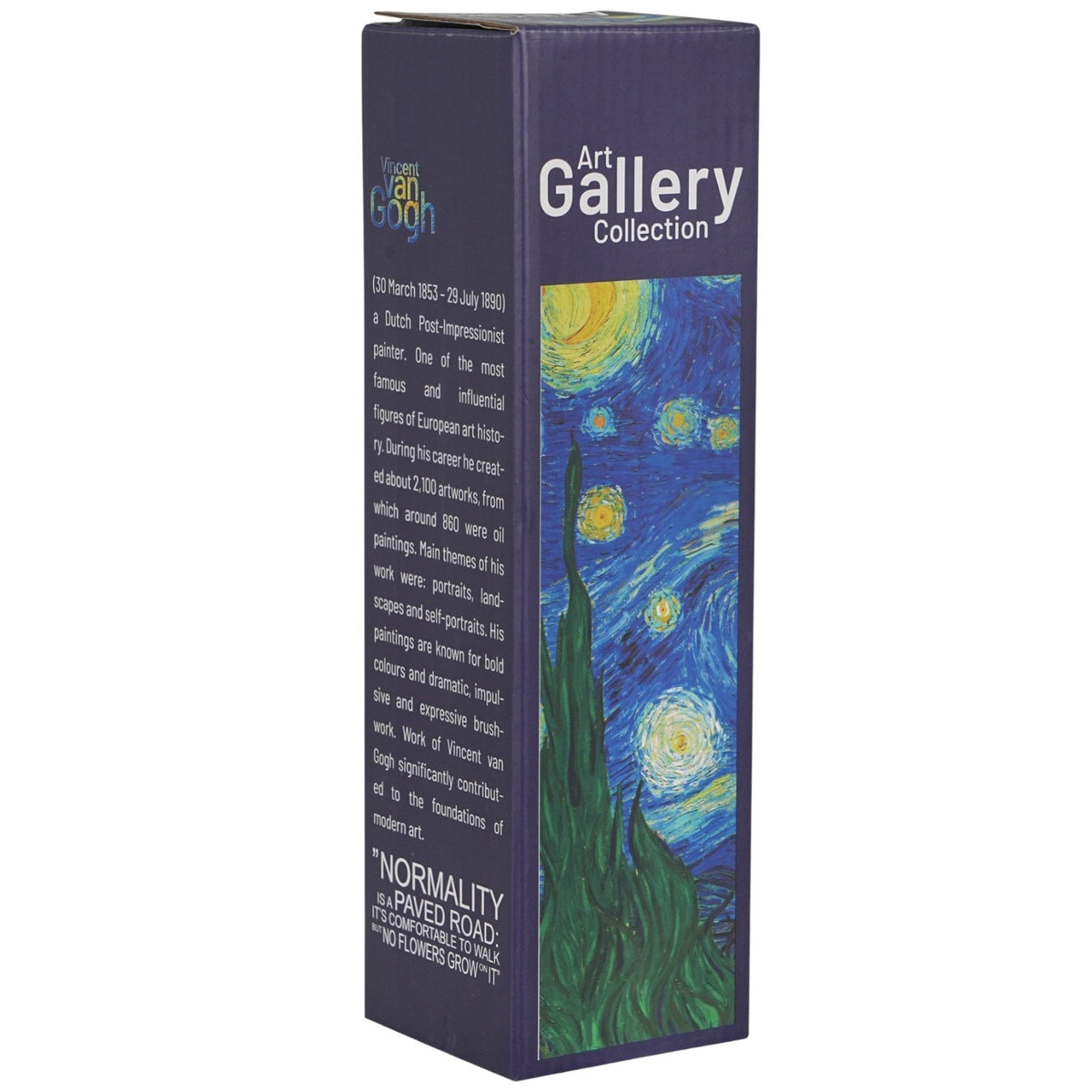 Thermosflasche „Sternennacht“ 500 ml, inspiriert von Van Gogh, Edelstahl