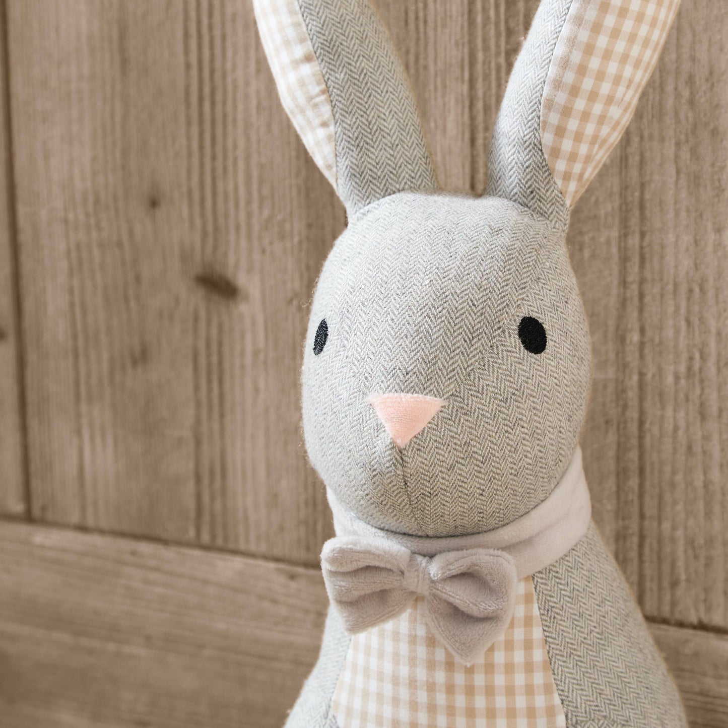 Süßer Harvey Hare Fischgrät-Türstopper Natur 28 cm
