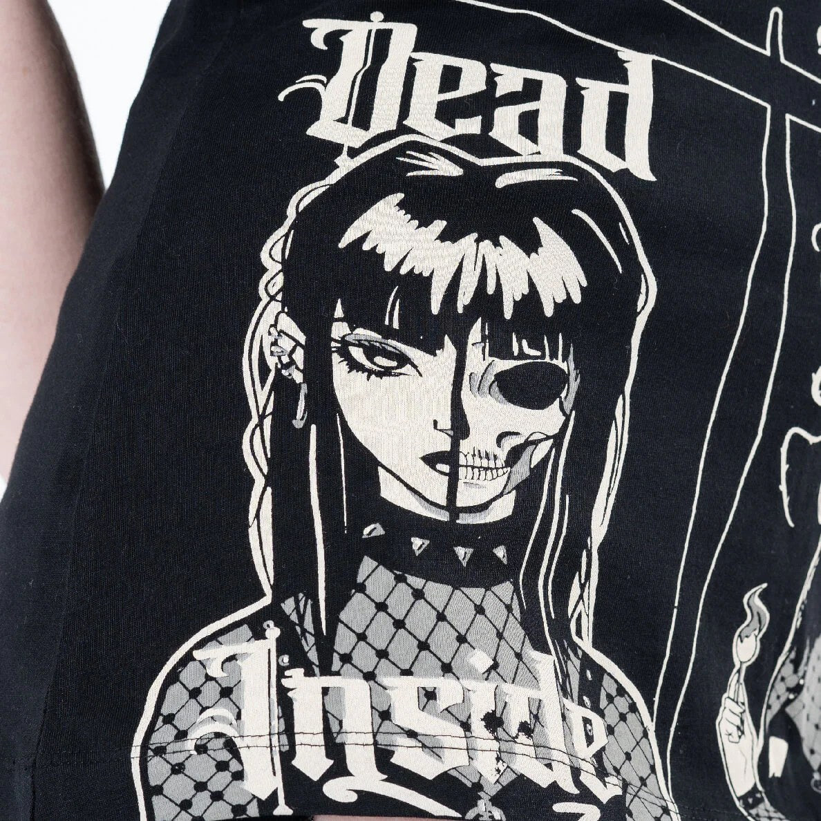 Gothic Certified Insane T-Shirt von Heartless Anime Top
