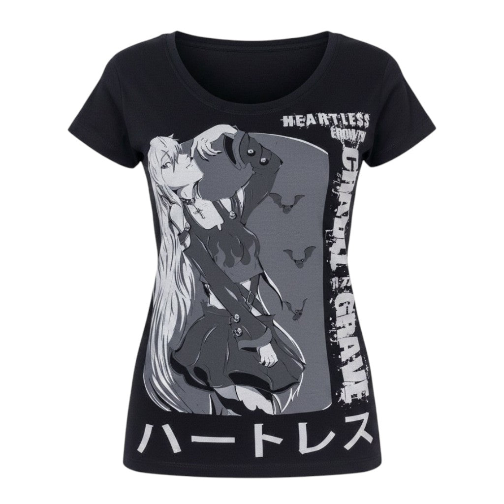 Cradle T-Shirt – Ghost Mannequin Frontansicht