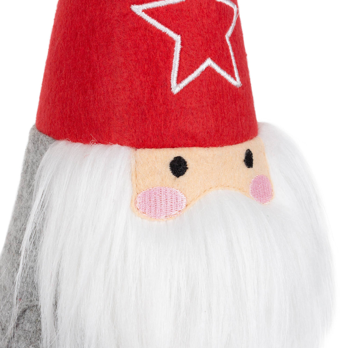 Weihnachtsmann Türstopper in Rot Festliche Wichtel Weihachten 34 cm