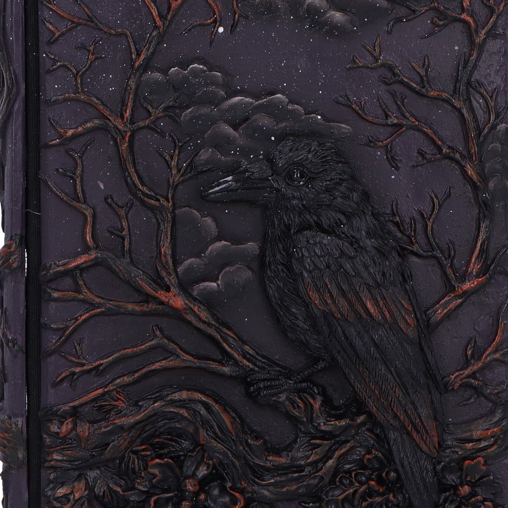 Gothic Tagebuch Notizbuch 3D Raven's Grimoire Journal 19 cm