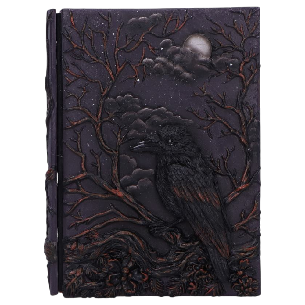 Gothic Tagebuch Notizbuch 3D Raven's Grimoire Journal 19 cm