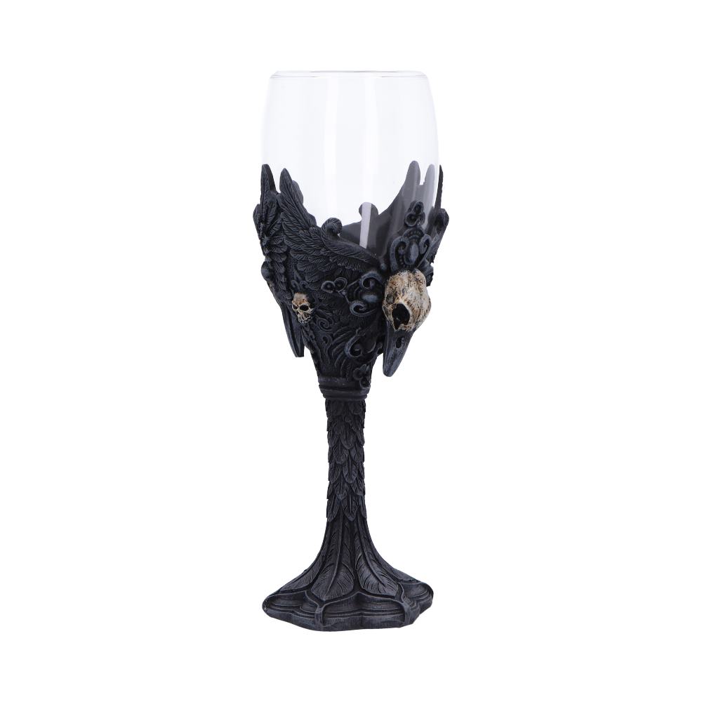Nevermore Goblet Gothic Raven