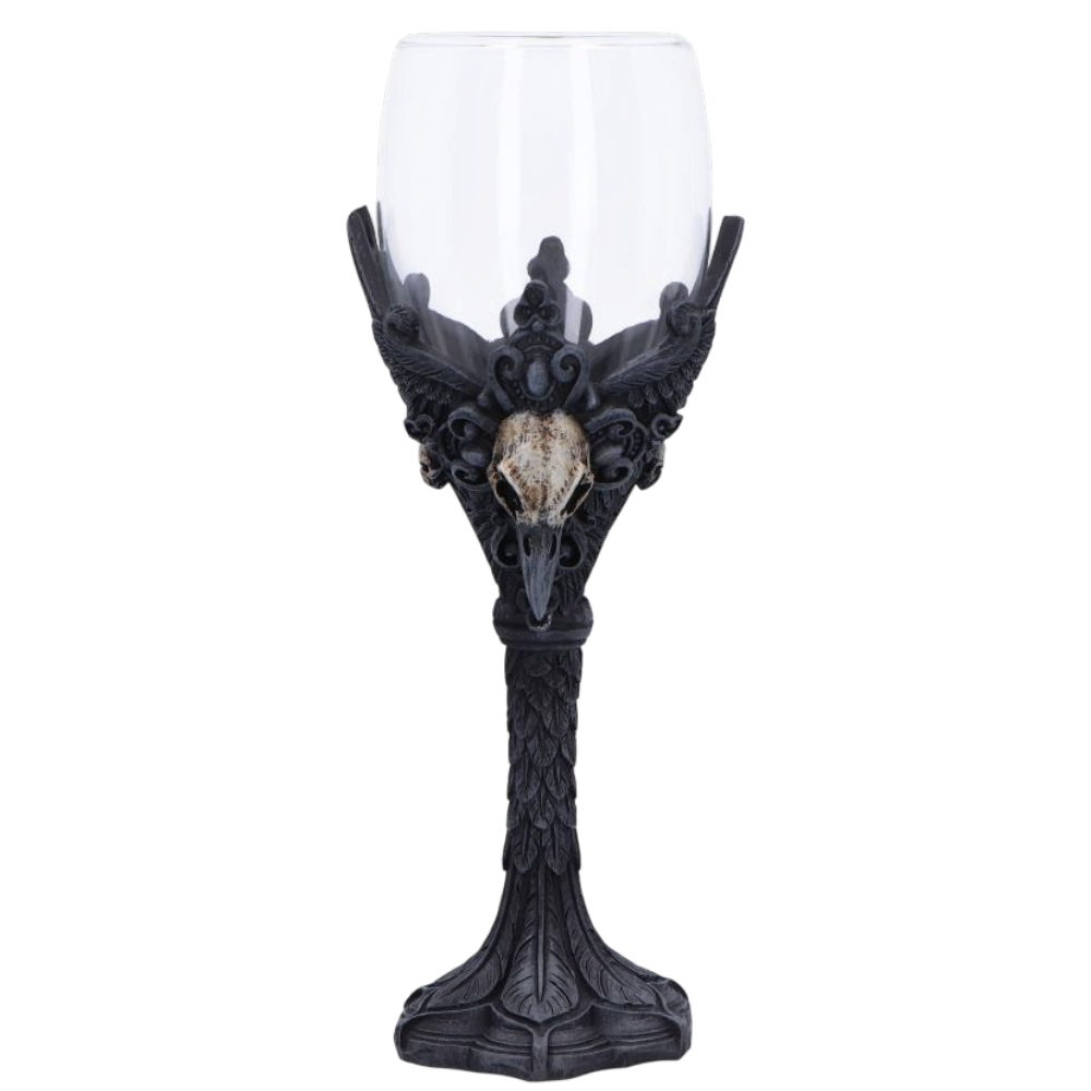 Nevermore Goblet Gothic Raven