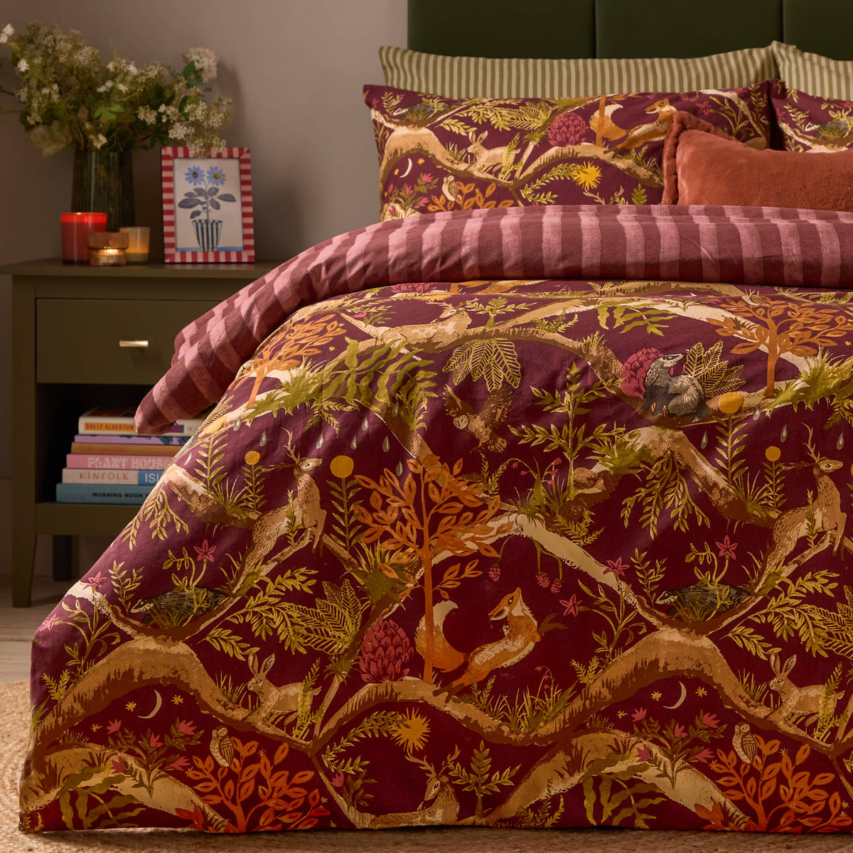 Herbstliches Bettwäsche Set Riva Home Waldzauber "Nya Woodland"