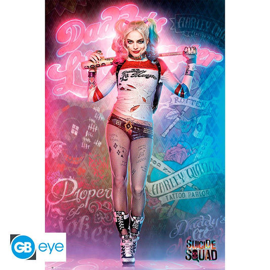 Poster 91,5 x 61 cm DC Comics - Suicide Squad - Harley Quinn