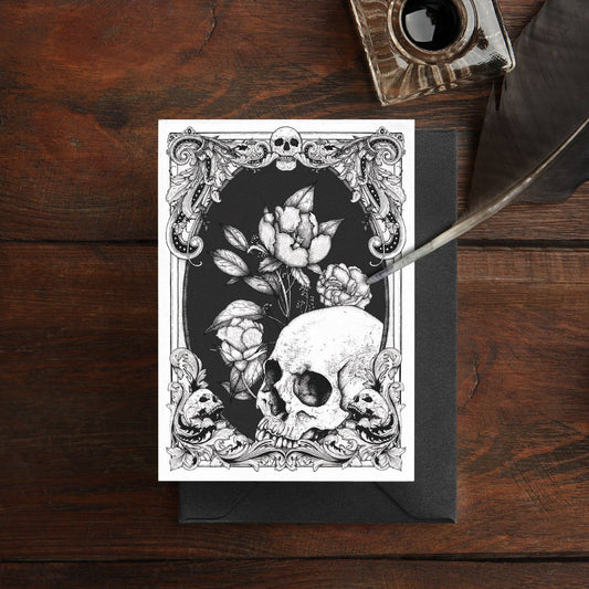 Memento Mori - Grußkarte