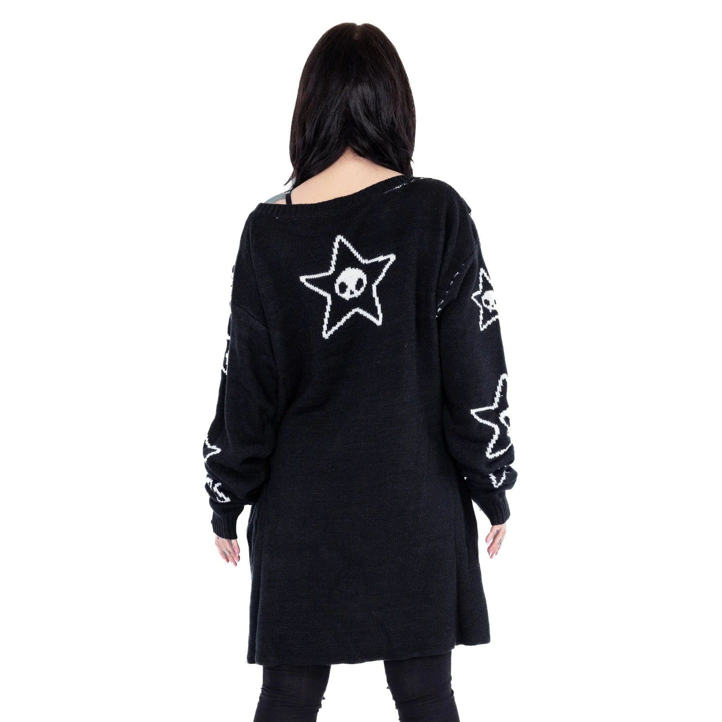 Gothic Dead Inside Jumper Longpullover Einhorn Cupcake Cult