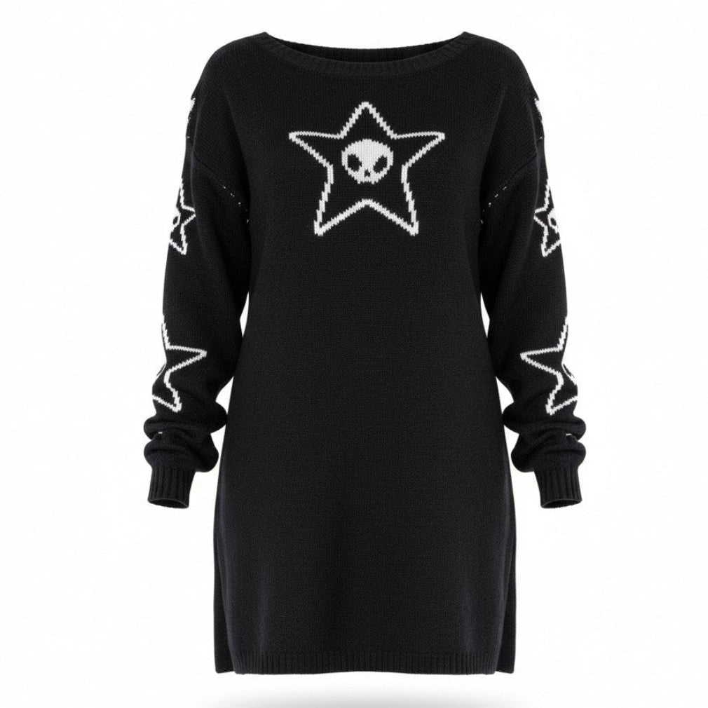 Gothic Dead Inside Jumper Longpullover Einhorn Cupcake Cult