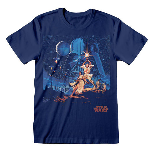 Star Wars - Hope Vintage-Charaktere Shirt