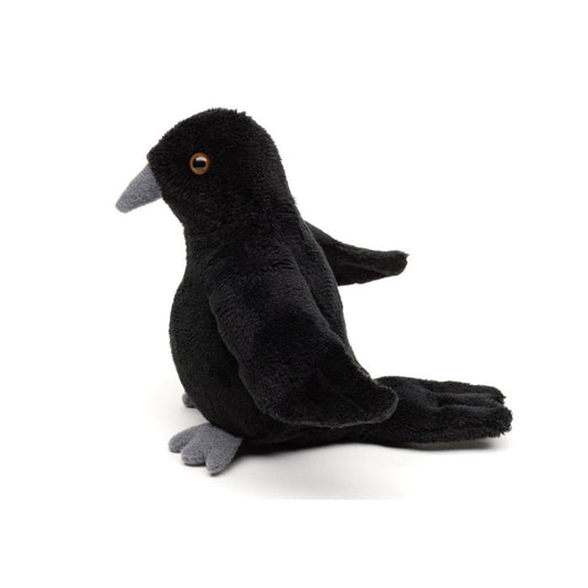 Rabe Plushie - 12 cm (Höhe) - Kuschel-/Plüschtier