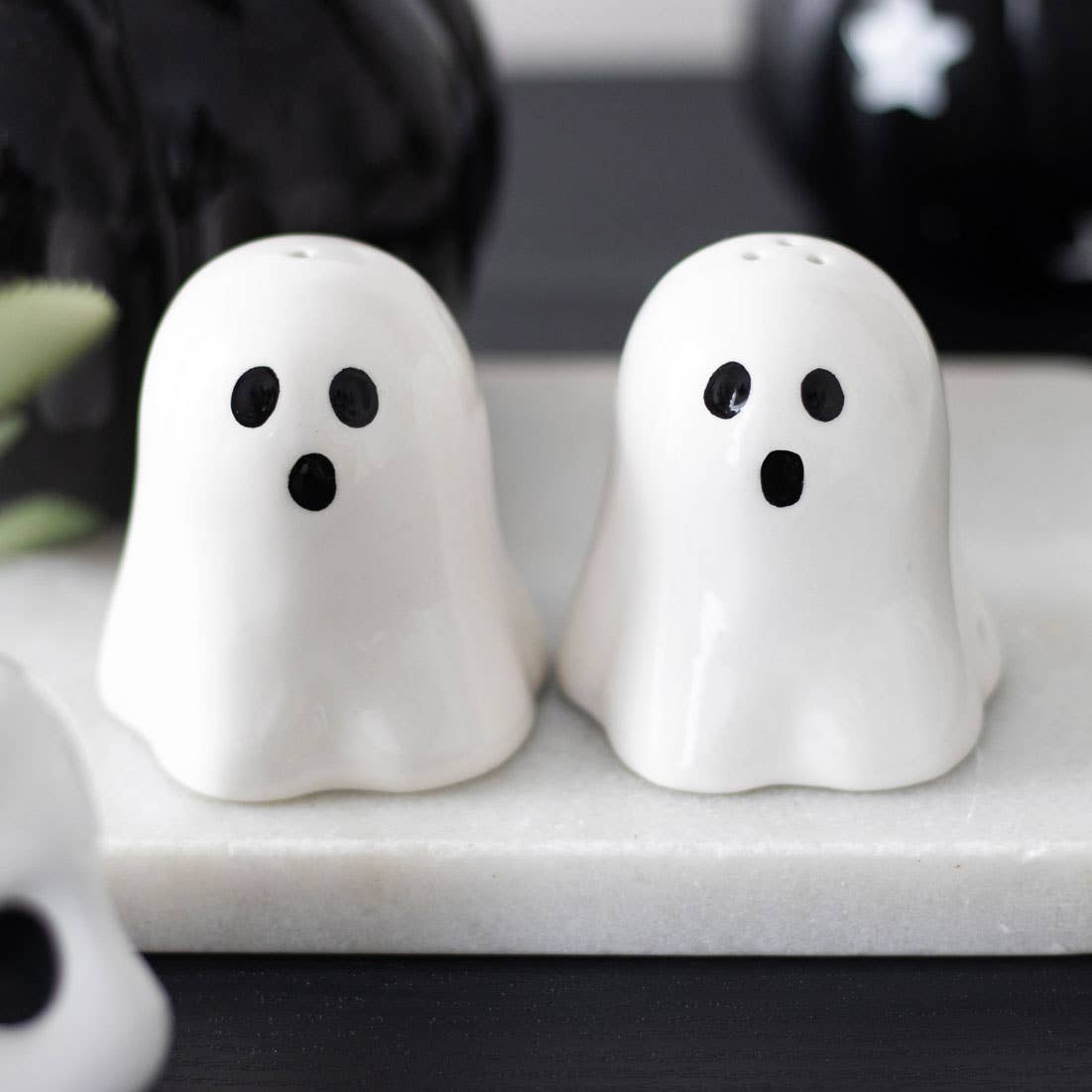 Ghost Halloween-Salz- und Pfefferstreuer