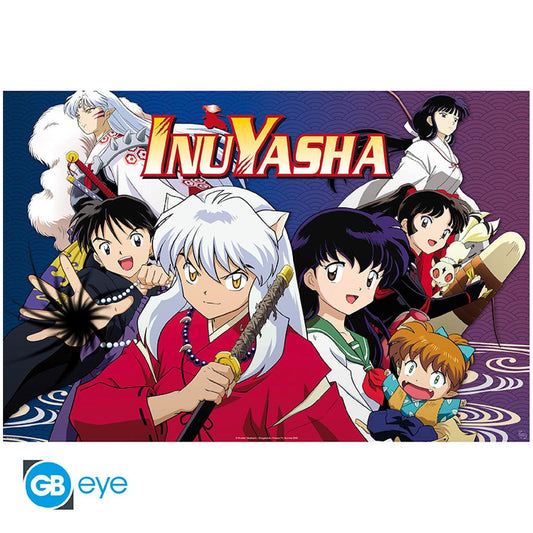 Poster 91,5 x 61 cm Inuyasha - Main Characters