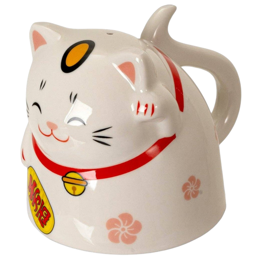 Maneki-Neko 3D Glückskatzen-Becher Kaffeetasse Kawaii 350 ml
