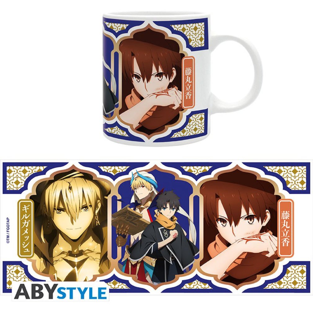 Fate/Grand Oder Babylonia Fujimari & Gilgamesh Tasse Anime 320 ml
