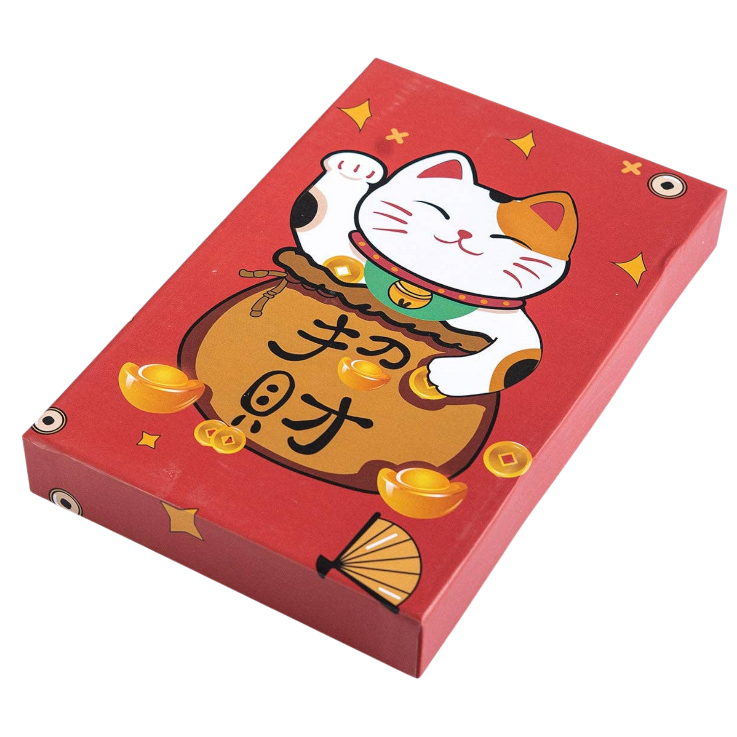 Lucky Cats 2 Paar Essstäbchen aus Holz, Essstäbchenhalter und Saucenschälchen Geschenkset (1/36)