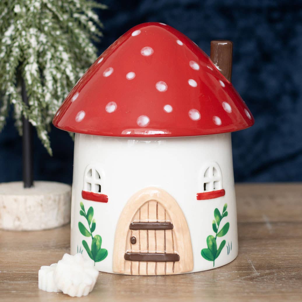 Mushroom House Ölbrenner und Wachswärmer